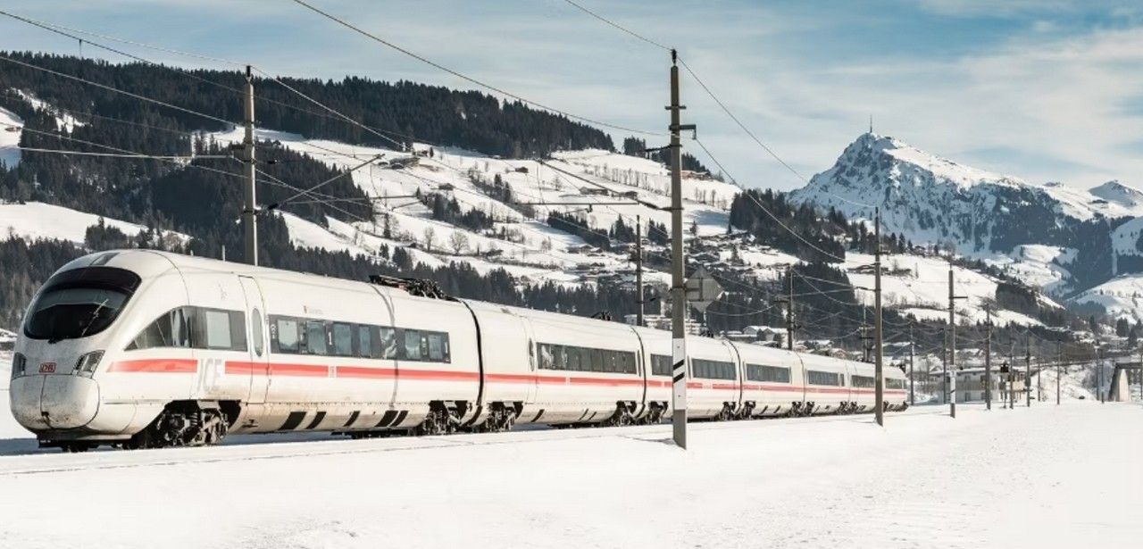 Entspannter Start in den Skiurlaub - ohne Stau und Verkehr (Foto: Deutsche Bahn AG)